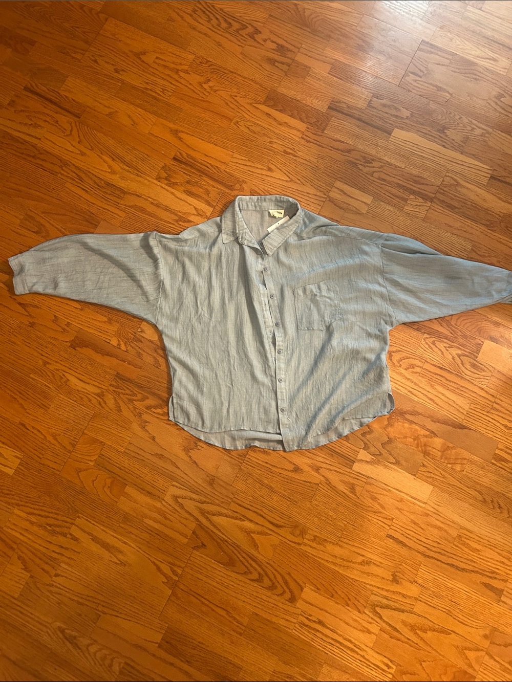 Light Blue Button-Up Shirt